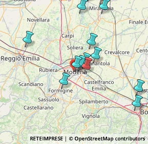 Mappa Via Luigi Riccoboni, 41124 Modena MO, Italia (16.71143)