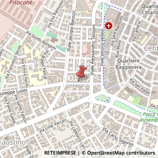 Mappa Via Luigi Riccoboni, 30, 41124 Modena, Modena (Emilia Romagna)