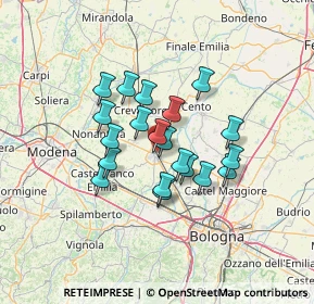 Mappa C/C Il Poligono, 40017 San Giovanni in Persiceto BO, Italia (10.149)