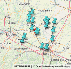 Mappa C/C Il Poligono, 40017 San Giovanni in Persiceto BO, Italia (12.0055)