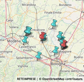 Mappa C/C Il Poligono, 40017 San Giovanni in Persiceto BO, Italia (12.235)