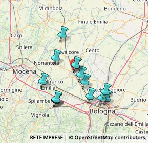 Mappa C/C Il Poligono, 40017 San Giovanni in Persiceto BO, Italia (12.57429)