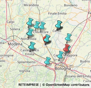 Mappa C/C Il Poligono, 40017 San Giovanni in Persiceto BO, Italia (11.4395)