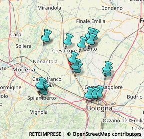 Mappa C/C Il Poligono, 40017 San Giovanni in Persiceto BO, Italia (12.973)