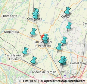 Mappa C/C Il Poligono, 40017 San Giovanni in Persiceto BO, Italia (8.2375)