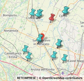 Mappa C/C Il Poligono, 40017 San Giovanni in Persiceto BO, Italia (8.09714)