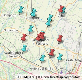 Mappa C/C Il Poligono, 40017 San Giovanni in Persiceto BO, Italia (6.9965)