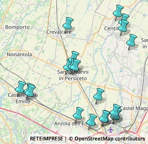 Mappa C/C Il Poligono, 40017 San Giovanni in Persiceto BO, Italia (10.02)