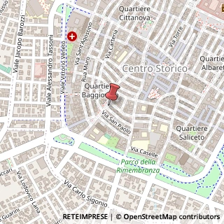 Mappa Corso Canalchiaro, 117, 41121 Modena, Modena (Emilia Romagna)