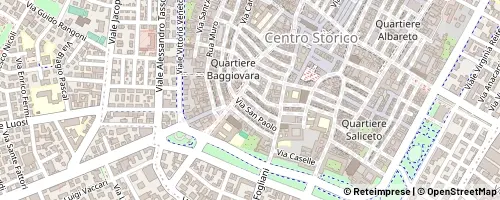 Mappa Módena
