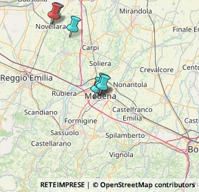 Mappa Via San Giacomo, 41122 Modena MO (38.95462)