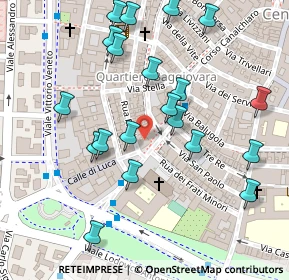 Mappa Via San Giacomo, 41122 Modena MO (0.133)