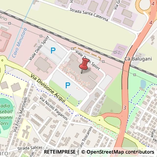 Mappa Viale dello Sport, 50, 41100 Modena, Modena (Emilia Romagna)