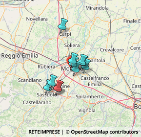 Mappa Via Fulvio Testi, 41124 Modena MO, Italia (8.46182)