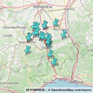 Mappa VIA STRADA NOVI, 15076 Ovada AL, Italia (10.0905)