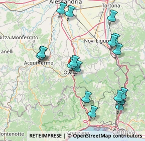 Mappa VIA STRADA NOVI, 15076 Ovada AL, Italia (17.70222)