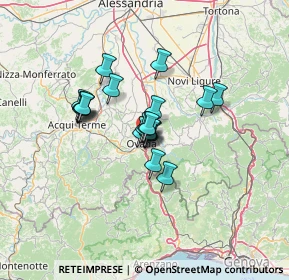 Mappa VIA STRADA NOVI, 15076 Ovada AL, Italia (8.9125)