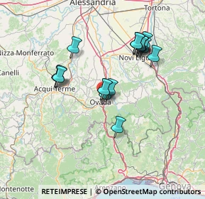 Mappa VIA STRADA NOVI, 15076 Ovada AL, Italia (12.79389)