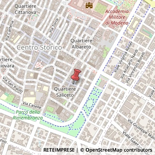 Mappa Via masone 16, 41100 Modena, Modena (Emilia Romagna)