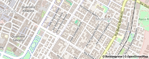 Mappa Módena