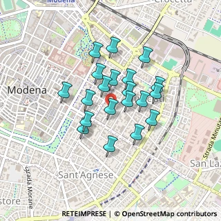 Mappa TEST, 41121 Modena MO, Italia (0.3385)