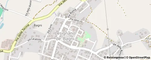 Mappa Lesignano de' Bagni