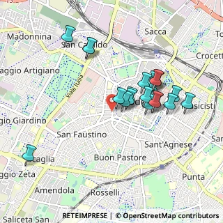 Mappa Via Luigi Riccoboni, 41122 Modena MO, Italia (0.8625)