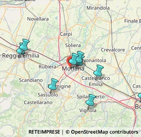 Mappa Via Benjamin Franklin, 41124 Modena MO, Italia (26.75737)