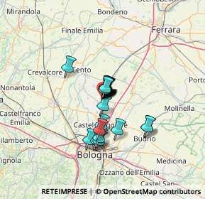 Mappa Via Grandi, 40016 San Giorgio di Piano BO, Italia (7.8995)