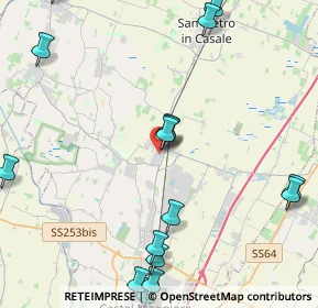 Mappa Via Grandi, 40016 San Giorgio di Piano BO, Italia (6.396)