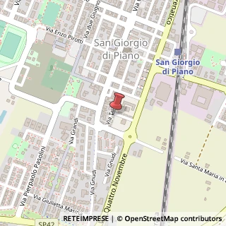 Mappa Via della Libertà, 21, 40016 San Giorgio di Piano, Bologna (Emilia Romagna)