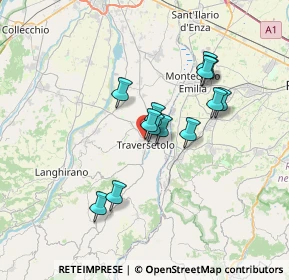 Mappa Via III Brigata Julia, 43029 Traversetolo PR, Italia (5.59077)