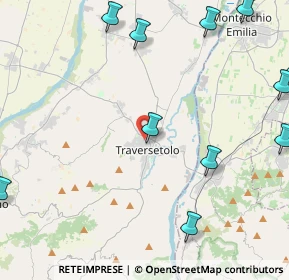 Mappa Via III Brigata Julia, 43029 Traversetolo PR, Italia (6.45417)