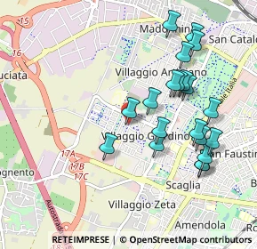 Mappa Via Gaetana Agnesi, 41126 Modena MO, Italia (0.9845)