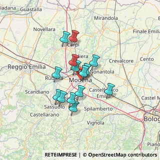 Mappa Piazzale Torti, 41121 Modena MO, Italia (10.24357)
