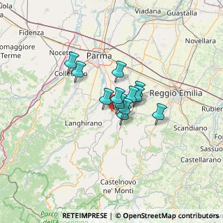 Mappa 43029 Traversetolo PR, Italia (7.49)