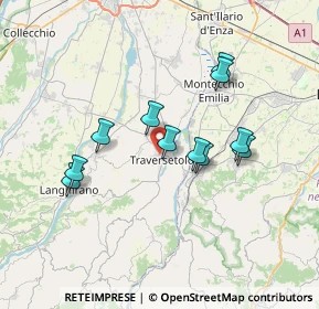 Mappa 43029 Traversetolo PR, Italia (6.24727)
