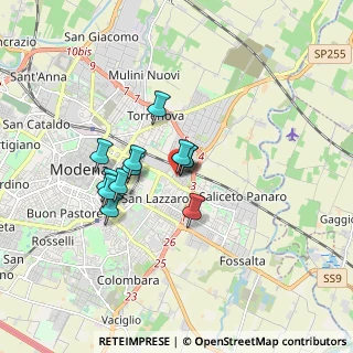 Mappa Viale dello Sport, 41122 Modena MO, Italia (1.25083)