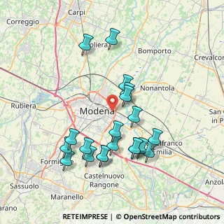 Mappa Viale dello Sport, 41122 Modena MO, Italia (7.6005)