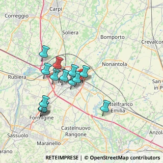 Mappa Viale dello Sport, 41122 Modena MO, Italia (6.79071)