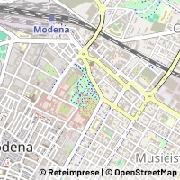 Mapa Modena