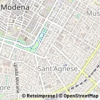 Mapa Modena