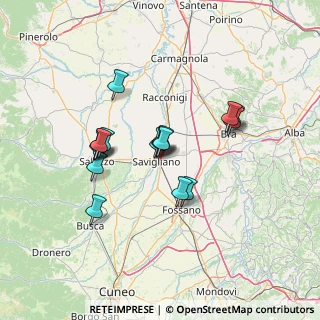 Mappa L.go Carabinieri caduti in missioni all'estero, 12038 Savigliano CN, Italia (11.34938)