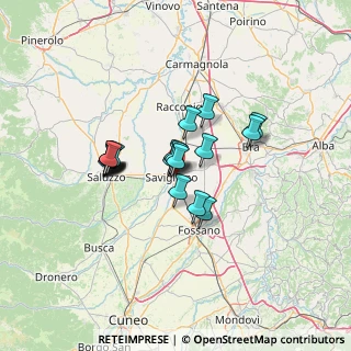 Mappa L.go Carabinieri caduti in missioni all'estero, 12038 Savigliano CN, Italia (9.922)