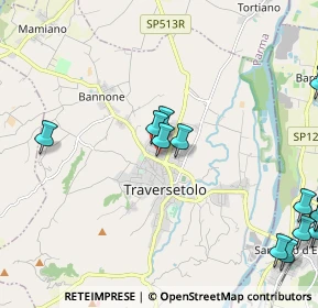 Mappa Via Nardi Pierino, 43029 Traversetolo PR, Italia (2.88231)