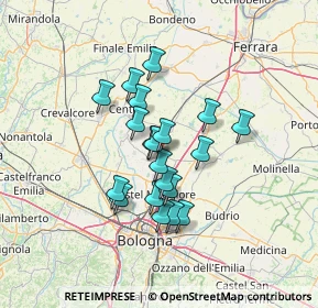 Mappa Via Roma, 40016 San Giorgio di Piano BO, Italia (10.4645)