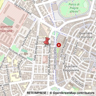 Mappa Via Domenico Carnevale, 2, 41124 Modena, Modena (Emilia Romagna)