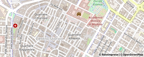 Mappa Modena
