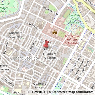 Mappa Via campanella 55, 41100 Modena, Modena (Emilia Romagna)
