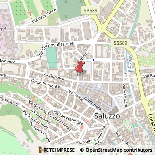 Mappa Via di Torino, 23, 12037 Saluzzo, Cuneo (Piemonte)